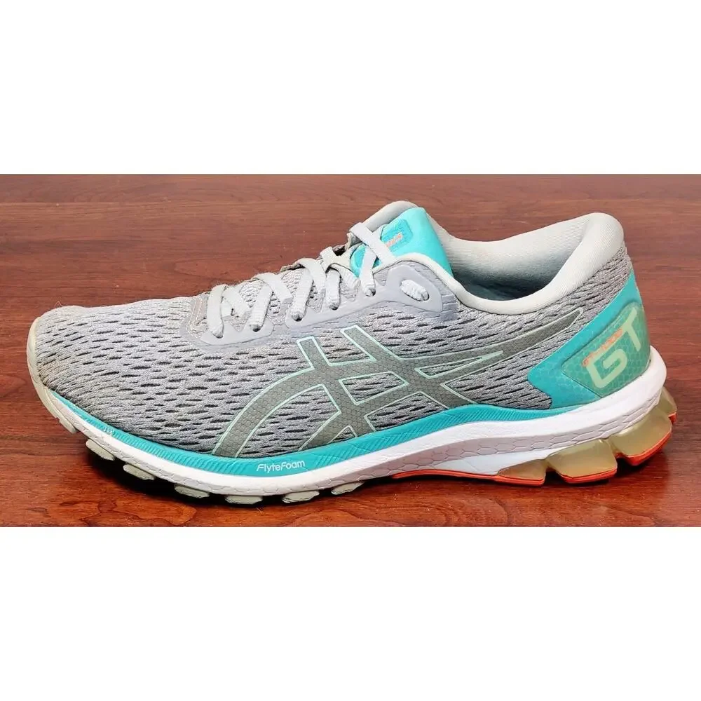 Asics GT-1000 Running Shoes Women's Size 11 Gray Green 1012A651